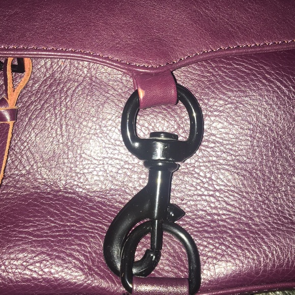 Rebecca Minkoff Dark Cherry Mini MAC NWOT - Picture 8 of 8